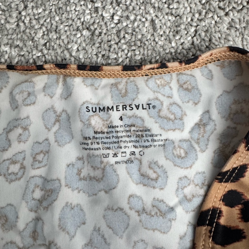 Summersalt Leopard Print Bikini - image 5